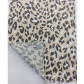 55%Linen 45%Cotton Leopard Printing Fabric for Garment, Home Textiles